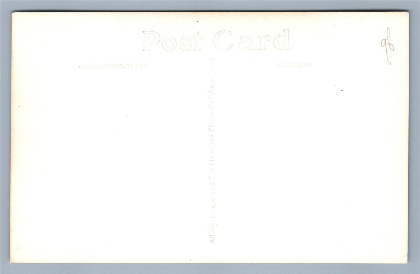 GUTHRIE CENTER IA COUNTY HOSPITAL VINTAGE REAL PHOTO POSTCARD RPPC