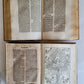 1495 INCUNABULA 2 VOLUMES SET BONAVENTURE antique ILLUSTRATED FOLIOS incunable