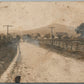 CASHTOWN PA STREET SCENE ANTIQUE REAL PHOTO POSTCARD RPPC