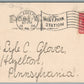 OVERBROOK PA MISS SAYWARD'S SCHOOL ANTIQUE POSTCARD