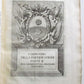 1694 MILITARY ARCHITECTURE ILLUSTRATED antique in ITALIAN VELLUM BOUND