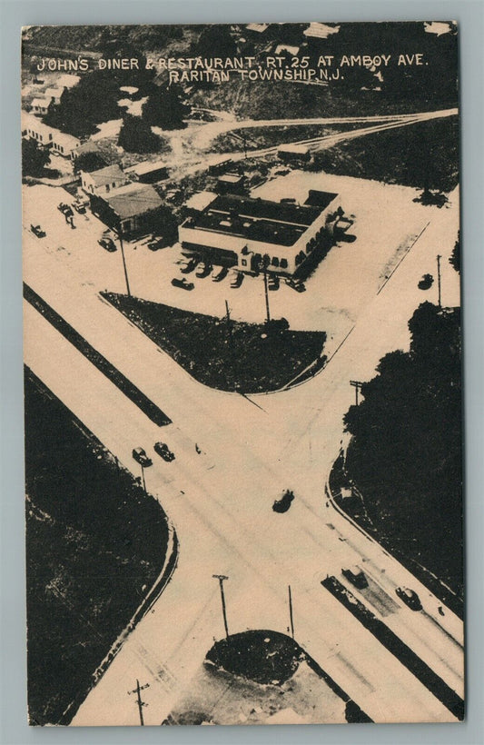 SOUTH BRANCH NJ PINE TERRACE VINTAGE POSTCARD