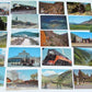LOT OF 22 VINTAGE POSTCARDS train railway railroad