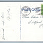 SUNBURY PA FIFTH & CHESTNUT STREET CHURCH ANTIQUE POSTCARD