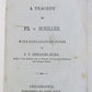 1853 MARIA STUART TRAGEDY by FR. v. SCHILLER antique PHILADELPHIA AMERICANA