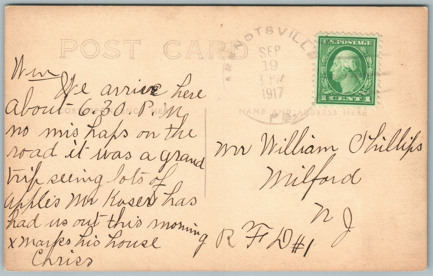 ARENDTSVILLE PA LUTHERAN CHURCH 1917 ANTIQUE REAL PHOTO POSTCARD RPPC