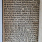 1726 GERMAN HYMNAL & PRAYER BOOK w/ CASTLE CHURCH TITLE TO THE COVER ANTIQUE