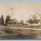 IROQUOIS SD STREET SCENE ANTIQUE REAL PHOTO POSTCARD RPPC