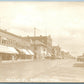 CADILLAC MI MITCHELL ST. ANTIQUE REAL PHOTO POSTCARD RPPC