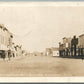 WESYBROOK MN FIRST NATIONAL BANK STREET SCENE ANTIQUE REAL PHOTO POSTCARD RPPC