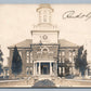 BLOOMSBURG PA UNIVERSITY CARVER HALL ANTIQUE REAL PHOTO POSTCARD RPPC