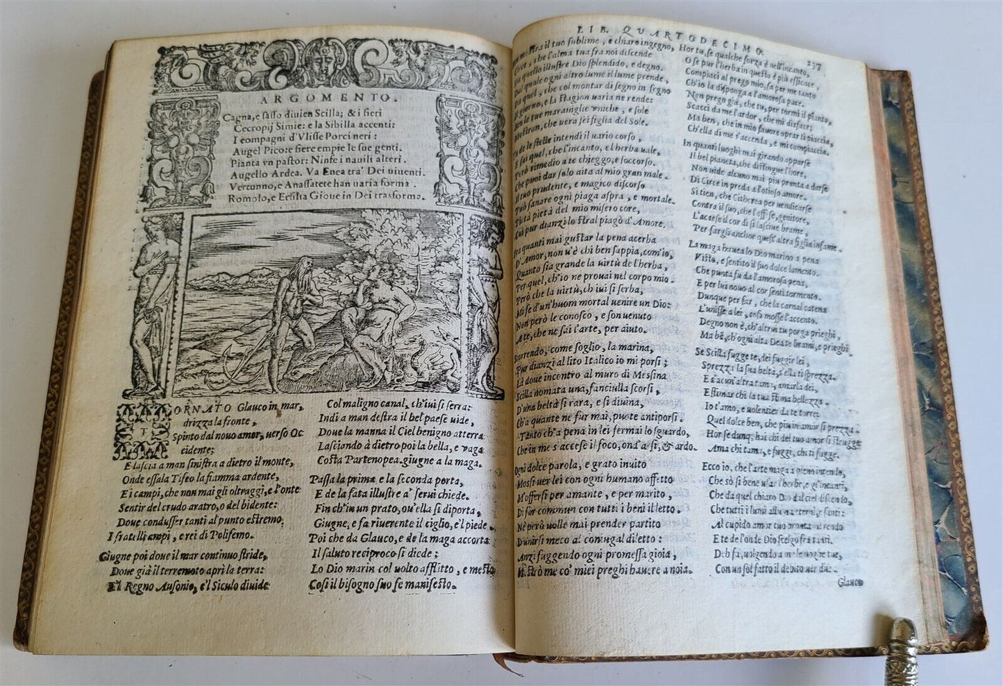 1578 LE METAMORFOSI DI OVIDIO antique BEAUTIFULLY ILLUSTRATED RARE 16th CENTURY!