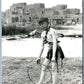 PUEBLO INDIAN YOUNG DANCER VINTAGE REAL PHOTO POSTCARD RPPC