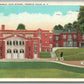 HOOSICK FALLS NY WOOD'S MEMORIAL HIGH SCHOOL ANTIQUE POSTCARD