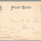 PAINESVILLE OH LIGHT HOUSE ON THE HILL UNDIVIDED ANTIQUE POSTCARD