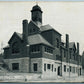 WILTON NH TOWN HALL ANTIQUE POSTCARD