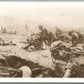 RUSSO JAPANESE WAR BATTLE SCENE ANTIQUE POSTCARD