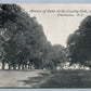 ANDERSON SC AVENUE OF OAKS AT COUNTRY CLUB ANTIQUE POSTCARD