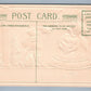 TO MY VALENTINE ARROW 1913 EMBOSSED ANTIQUE POSTCARD by JOHN WINSCH