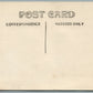 TENANTS HARBOR ME MASONIC HALL ANTIQUE REAL PHOTO POSTCARD RPPC