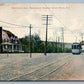 BOUND BROOK NJ BEECHWOOD AVENUE ANTIQUE POSTCARD