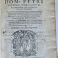 1561 ROMAN LAW CRIMINAL PRACTICE antique DOM. PETRI FOLLERII IURECONSULTI VELLUM