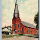 MEYERSDALE PA CATHOLIC CHURCH ANTIQUE POSTCARD