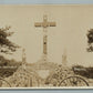 IRELAND OMEATH ST. MICHAEL'S CALVARY ANTIQUE REAL PHOTO POSTCARD RPPC