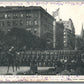 NEW YORK NY POLICE PARADE ANTIQUE POSTCARD