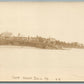 HOLIDAY BEACH ME VIEW ANTIQUE REAL PHOTO POSTCARD RPPC