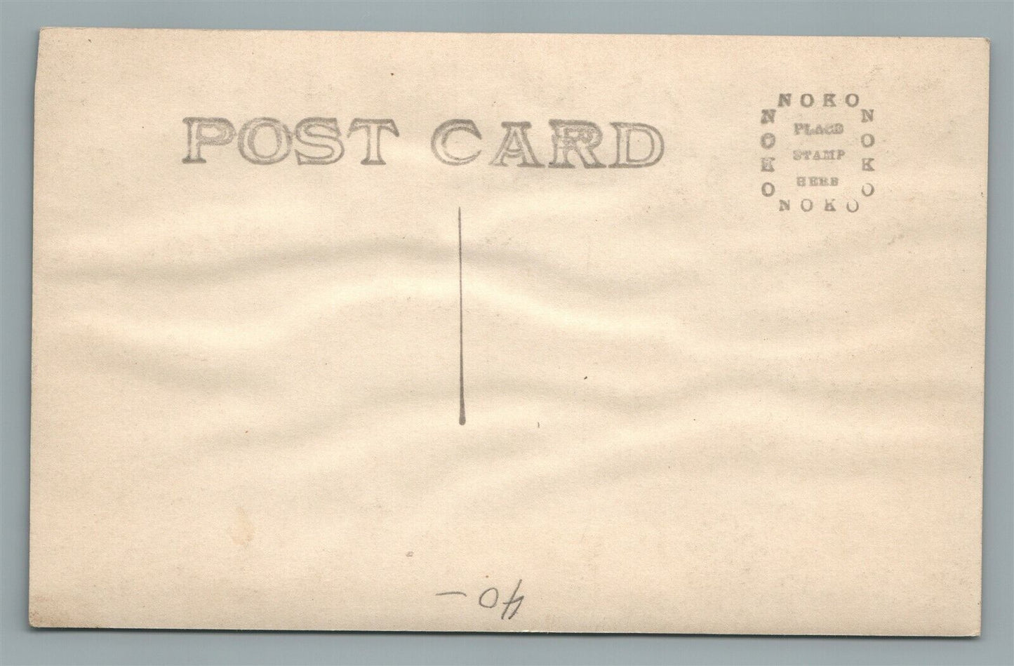 LAKE HOPATCONG NJ WHERE BIRDS SING ANTIQUE REAL PHOTO POSTCARD RPPC