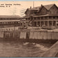 KEANSBURG NJ HOTEL & DANCING PAVILION 1911 ANTIQUE POSTCARD