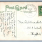 SMETHPORT PA SCENE 1909 ANTIQUE POSTCARD