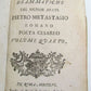 1756 PIETRO METASTASIO 5 VOLUMES antique VELLUM BOUND Opera Theatre in Italian