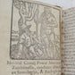 1585 ILLUSTRATED MACARONIC POETRY MERLINI COCAII antique 16th CENTURY