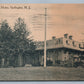 BURLINGTON NJ MASONIC HOME ANTIQUE POSTCARD