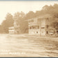 HENDERSON HARBOR NY GRAY LEDGE ANTIQUE REAL PHOTO POSTCARD RPPC