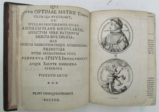 1737 Disquisitio de Inclyto Libro Poetico I.KOELERO antique