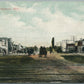 BALDWIN MI MAIN STREET ANTIQUE POSTCARD