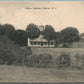 NEWTON NJ NORTON MANSION ANTIQUE POSTCARD