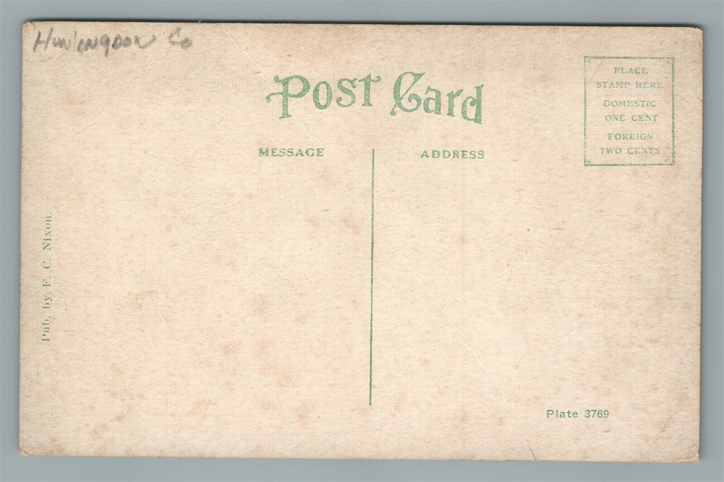 QUAKERTOWN NJ ME CHURCH ANTIQUE POSTCARD