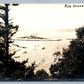 BLUE HILL BAY ME LIGHTHOUSE 1949 VINTAGE REAL PHOTO POSTCARD RPPC