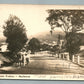 POLAND HIGHWAY AUTOSTRADA KRAKOW MYSLENICE VINTAGE REAL PHOTO POSTCARD RPPC