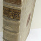 1703 BLIND-STAMPED PIGSKIN BOUND ANTIQUE FOLIO by Josephi Mansi Vol.4