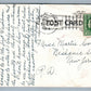 FLEMINGTON NJ HIGH SCHOOL 1915 ANTIQUE POSTCARD