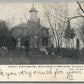 COLUMBIA PA PUBLIC HIGH SCHOOL ANTIQUE POSTCARD
