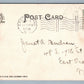 PATTENBURG NJ METHODIST CHURCH ANTIQUE POSTCARD