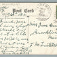 LAURENCE HARBOR NJ FISHING ANTIQUE POSTCARD