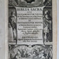 1648 BIBLE in LATIN antique BIBLIA LATINS OLD & NEW TESTAMENT VELLUM BINDING