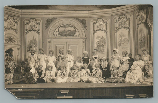 BLOOMSBURG PA THEATRE ANTIQUE REAL PHOTO POSTCARD RPPC